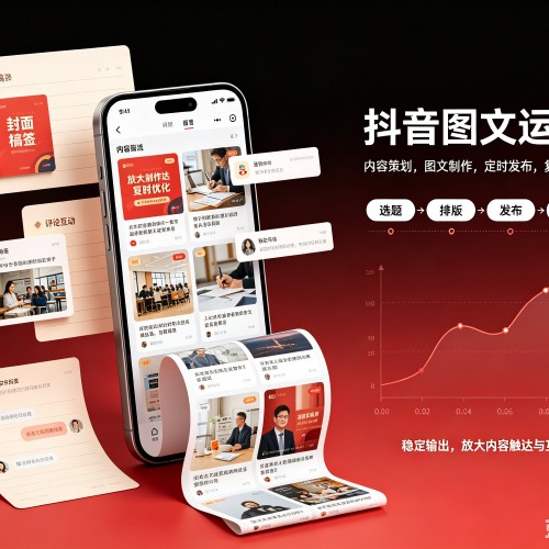 策勒抖音图文代运营服务